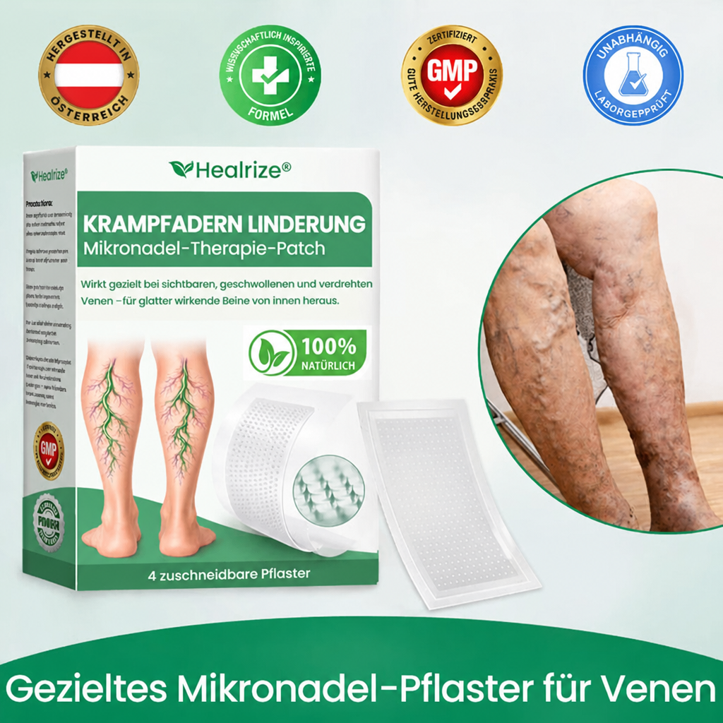 🇦🇹👨‍⚕️✅ Healrize® VeinTarget Mikronadel-Pflaster ⚡ Sofortige Linderung, langanhaltende Ergebnisse🎁🎁
