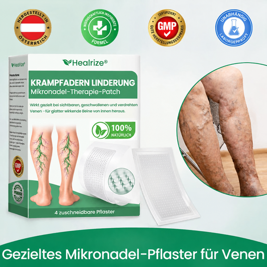 🇦🇹👨‍⚕️✅ Healrize® VeinTarget Mikronadel-Pflaster ⚡ Sofortige Linderung, langanhaltende Ergebnisse 💊
