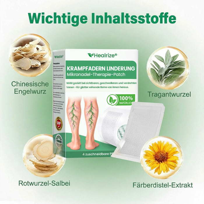 🇦🇹👨‍⚕️✅ Healrize® VeinTarget Mikronadel-Pflaster ⚡ Sofortige Linderung, langanhaltende Ergebnisse🎁🎁