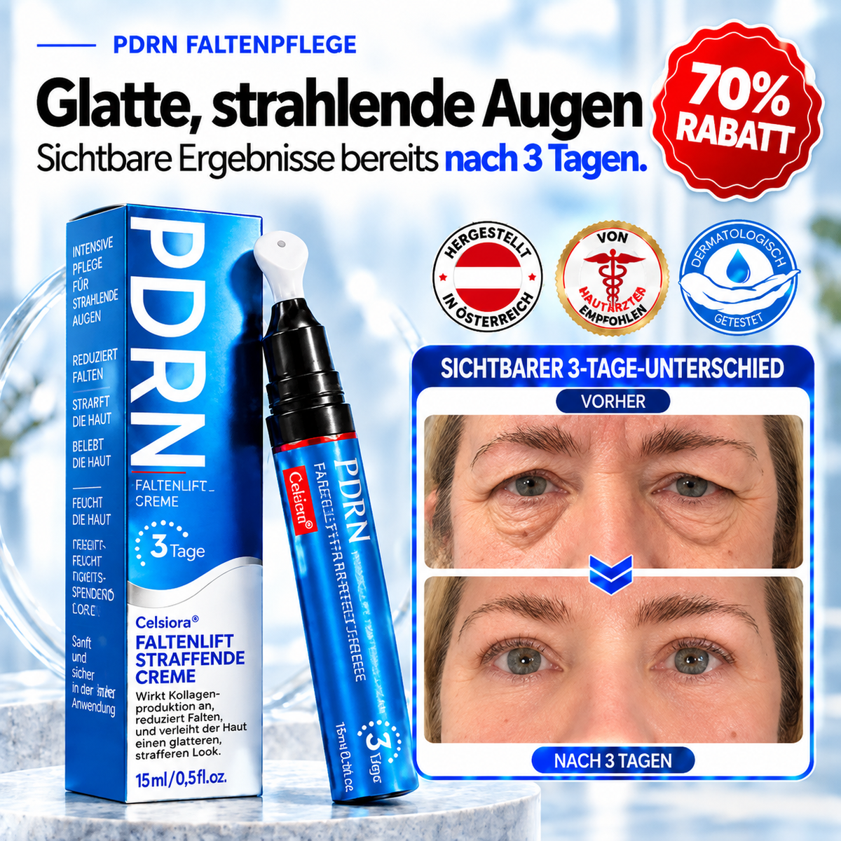 Celsiora® Botox & PDRN Anti-Falten-Shot – Lifting- & Straffungscreme