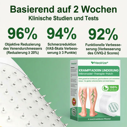 🇦🇹👨‍⚕️✅ Healrize® VeinTarget Mikronadel-Pflaster ⚡ Sofortige Linderung, langanhaltende Ergebnisse🎁🎁
