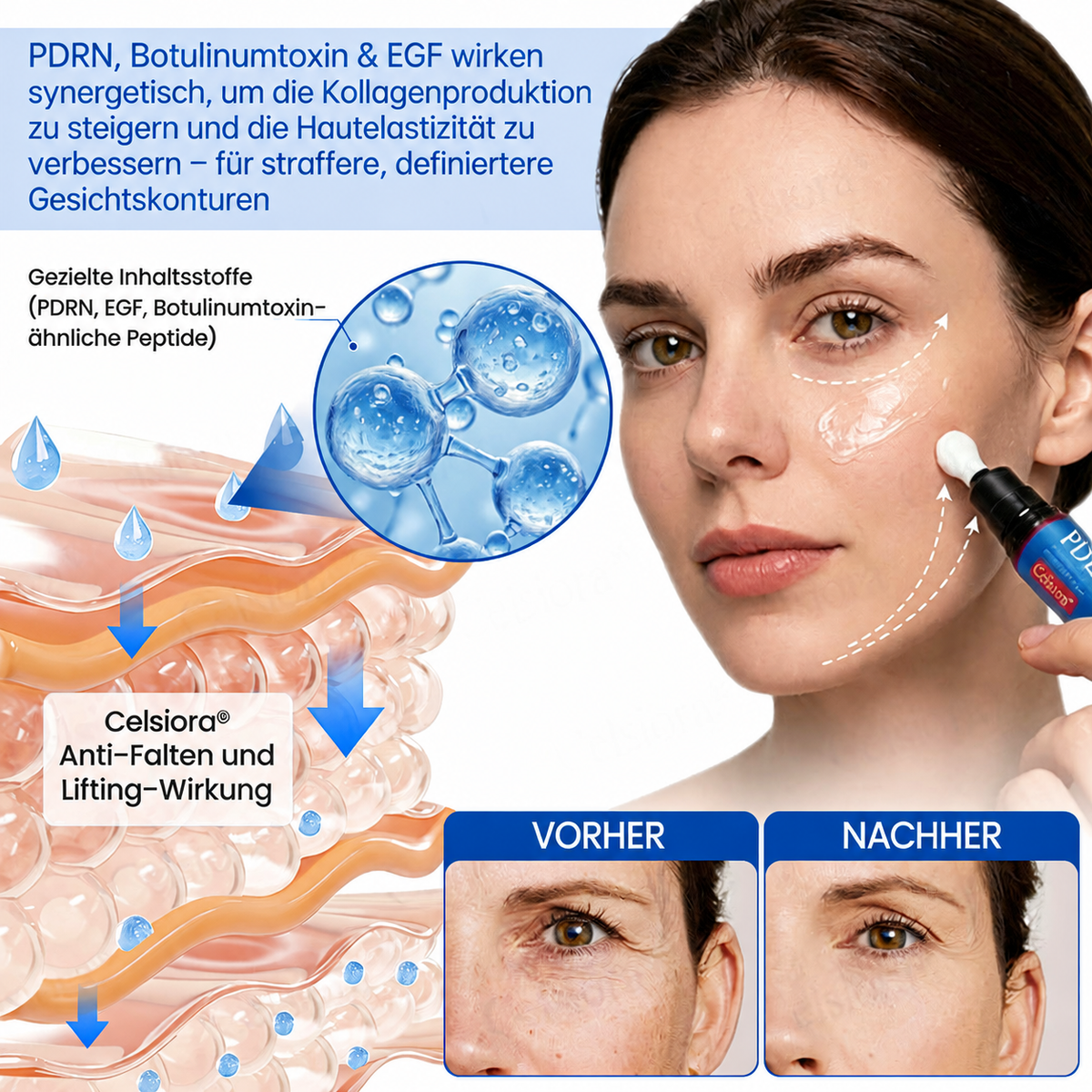 Celsiora® Botox & PDRN Anti-Falten-Shot – Lifting- & Straffungscreme