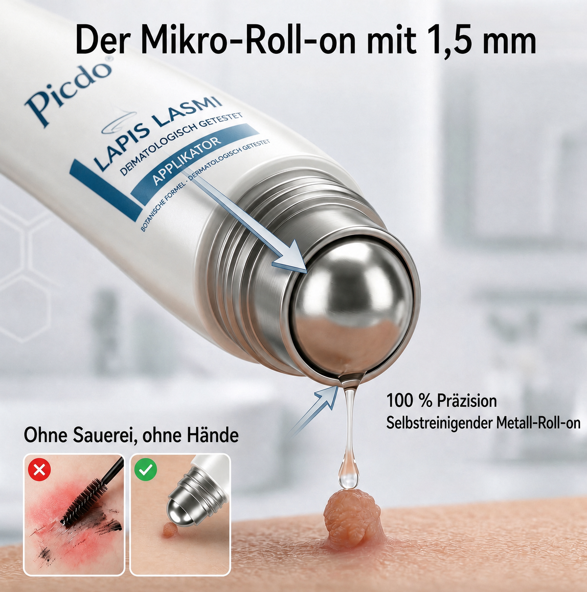 Entfernt Hautanhängsel und Hautflecken in 7 Tagen – schmerzfrei und ohne Narben – Fortschrittlicher Stift zur Entfernung von Hautunreinheiten.🥚🥚