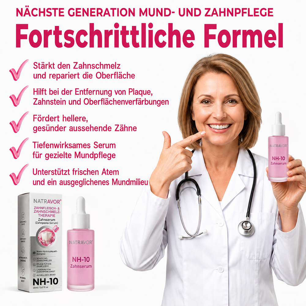 Natravor® Thismile NH-10 Zahnpasta-Serum zur Pflege von Zahnschmelz und Zahnfleisch – Fortschrittliche Therapie