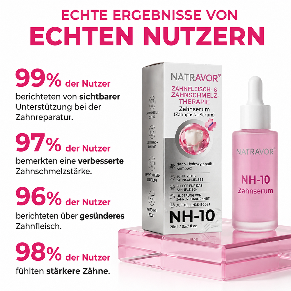 Natravor® Thismile NH-10 Zahnpasta-Serum zur Pflege von Zahnschmelz und Zahnfleisch – Fortschrittliche Therapie